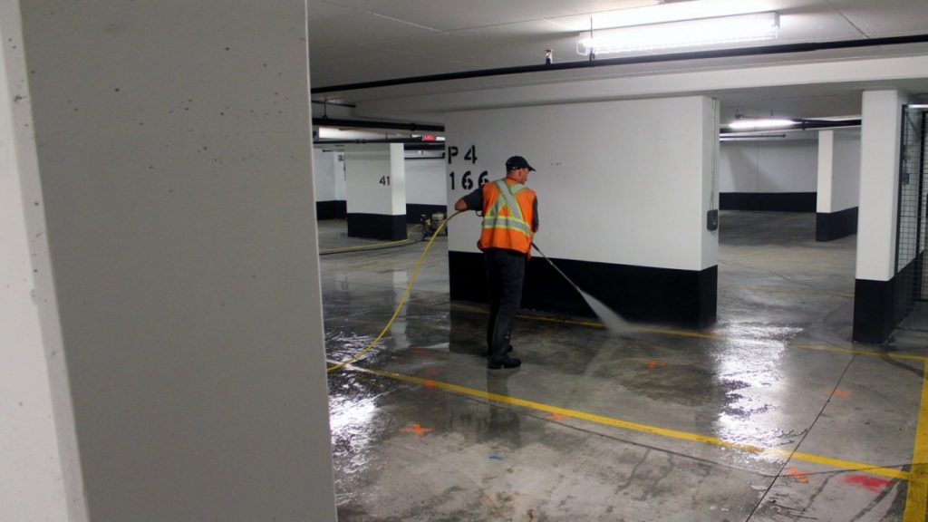 Car Parking Cleaning