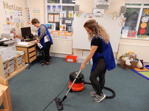 SCHOOL BUILDING CLEANING