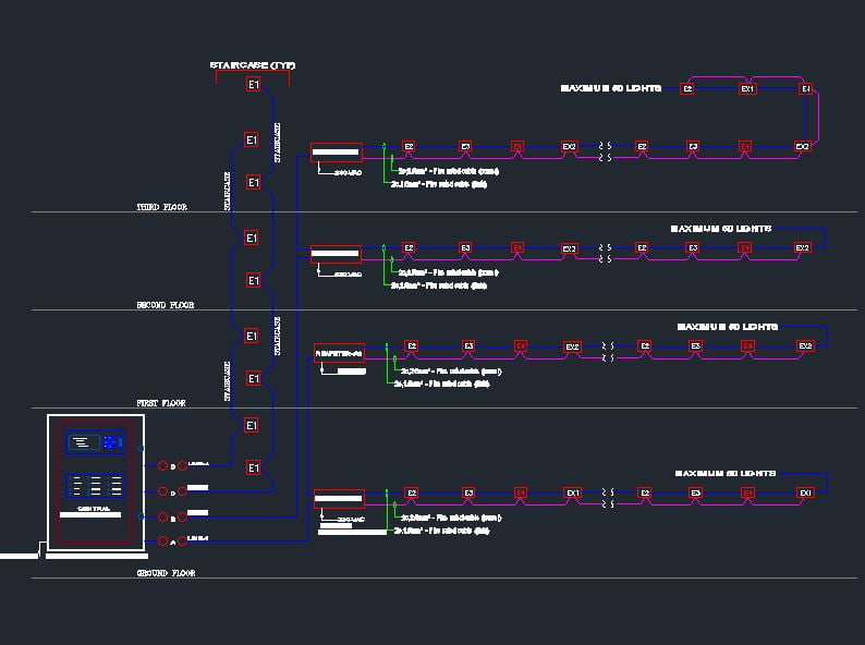 Emergency Lighting System Design